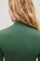 Base Sculpting Zip Up Jacket - Forest Green