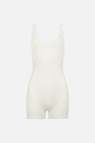 Base Sculpting Short Unitard - Tofu