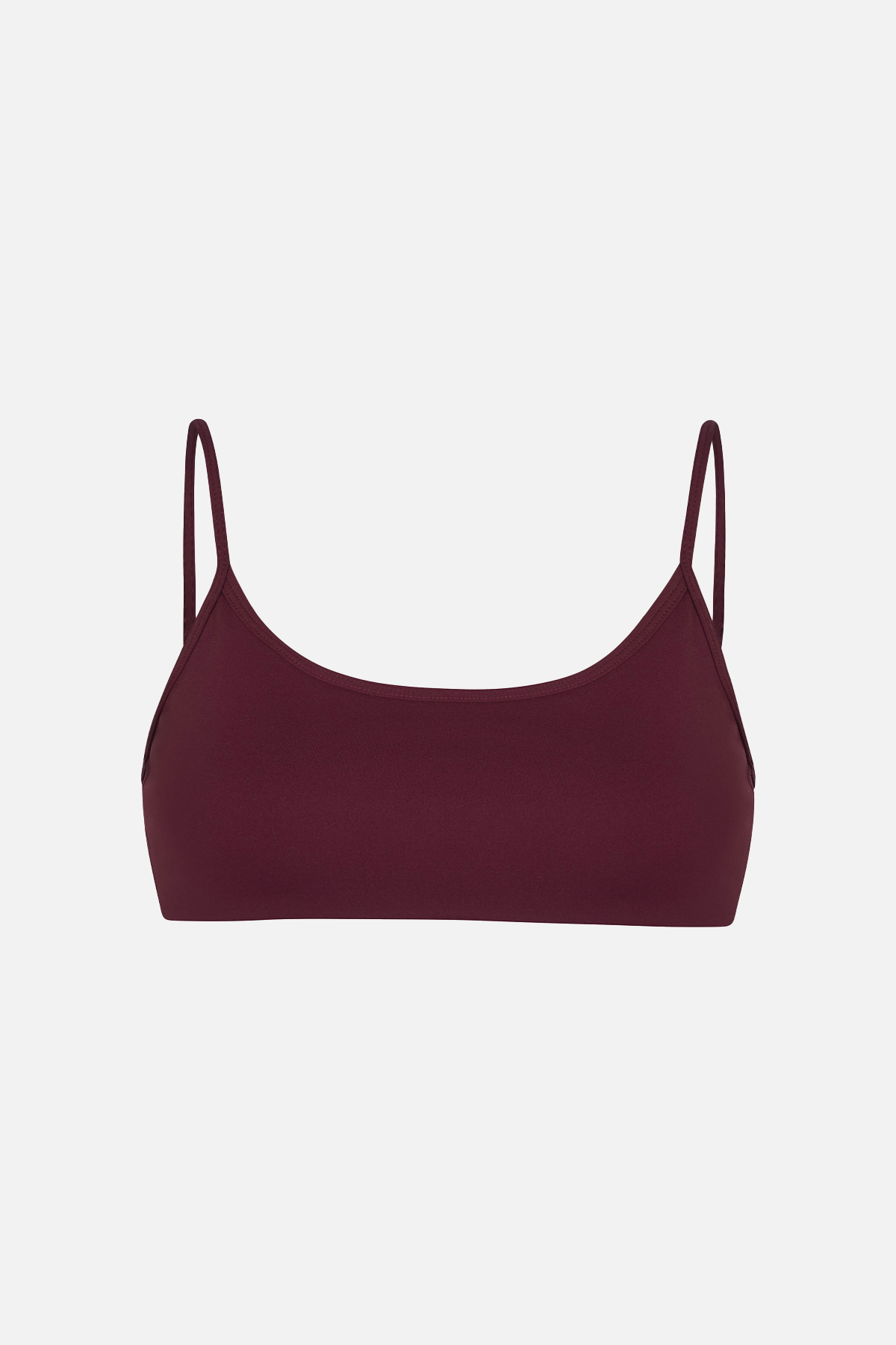 Base Sculpting Cami Bra - Merlot