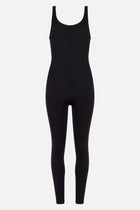 Base Sculpting Tank Unitard - Black