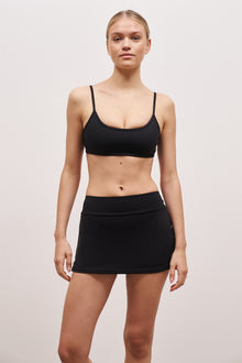 Base Sculpting Tennis Skort - Black