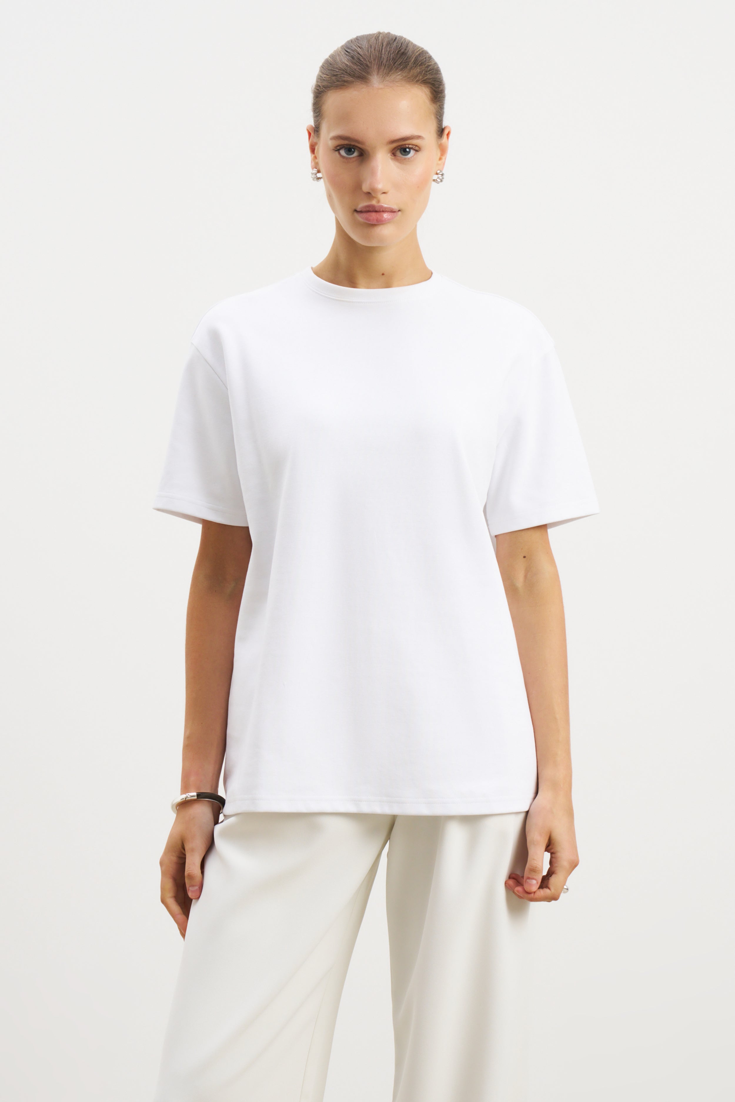 Oversized T Shirt - White