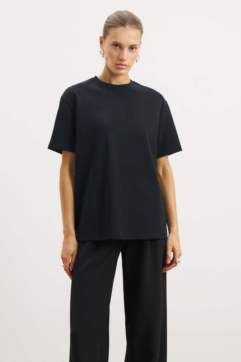 Oversized T Shirt - Black