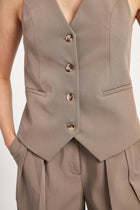 Boxy Waistcoat - Cedar