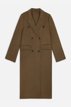 Double Faced Wool Dinner Coat - Brown