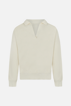 Slouchy Lounge Knit Jumper - Cream