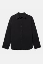 Effortless Oversized Shirt - Black