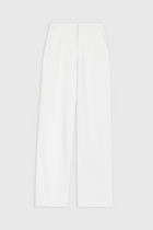 Effortless Wide Leg Trousers - White