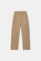 Formal Straight Leg Trousers - Oak