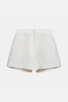 Tailored Bermuda Shorts - Ivory