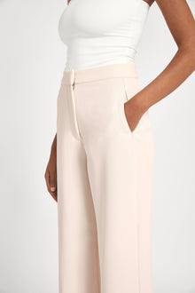 Effortless Wide Leg Trousers - Pink