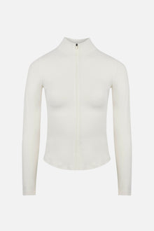 Base Sculpting Zip Up Jacket - Tofu