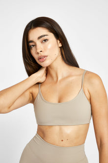 Base Sculpting Cami Bra - Taupe