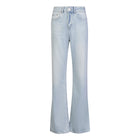 Wide Leg Jeans - Light Blue