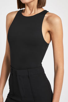 Vest Bodysuit - Black