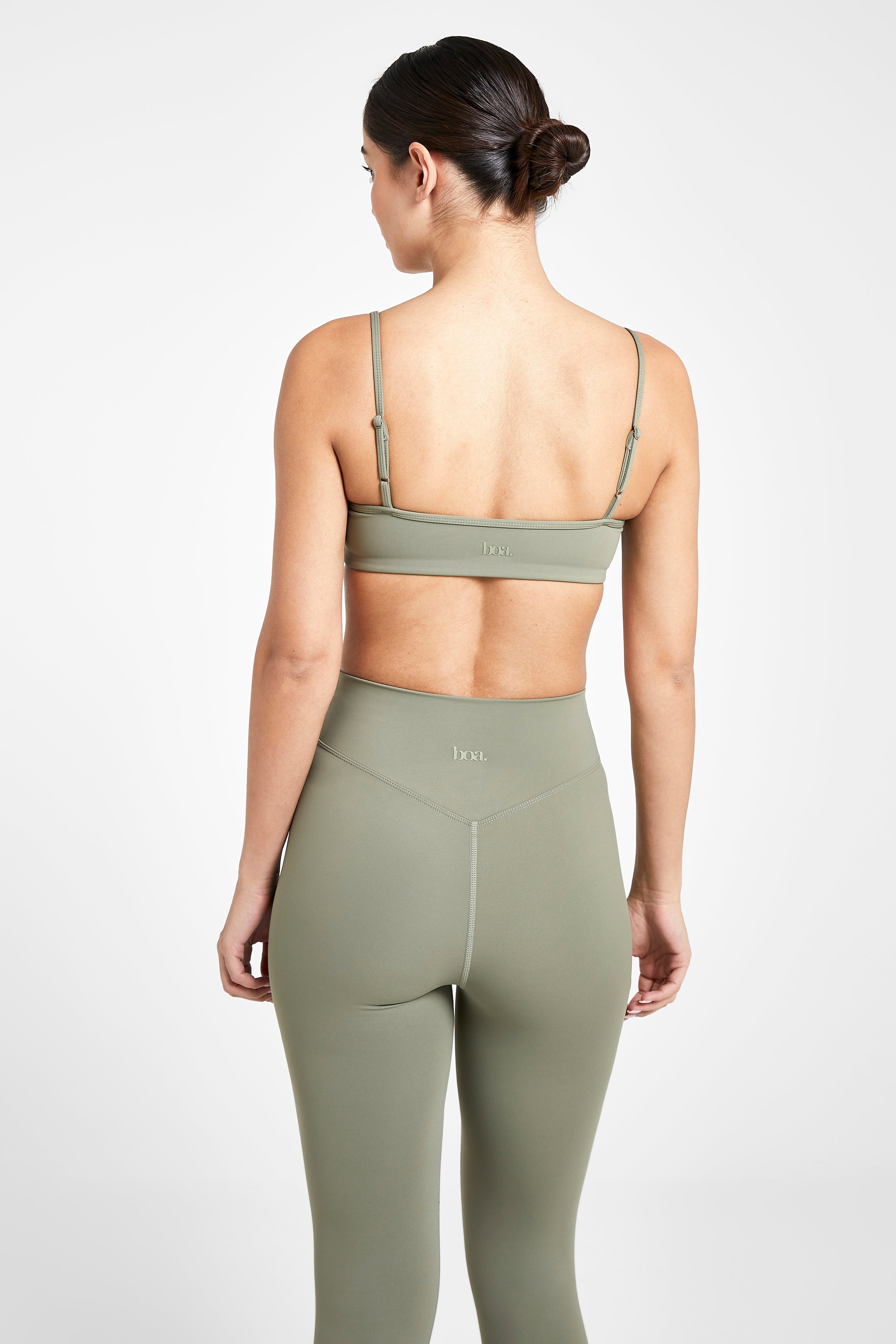 Base Sculpting Cami Bra - Olive