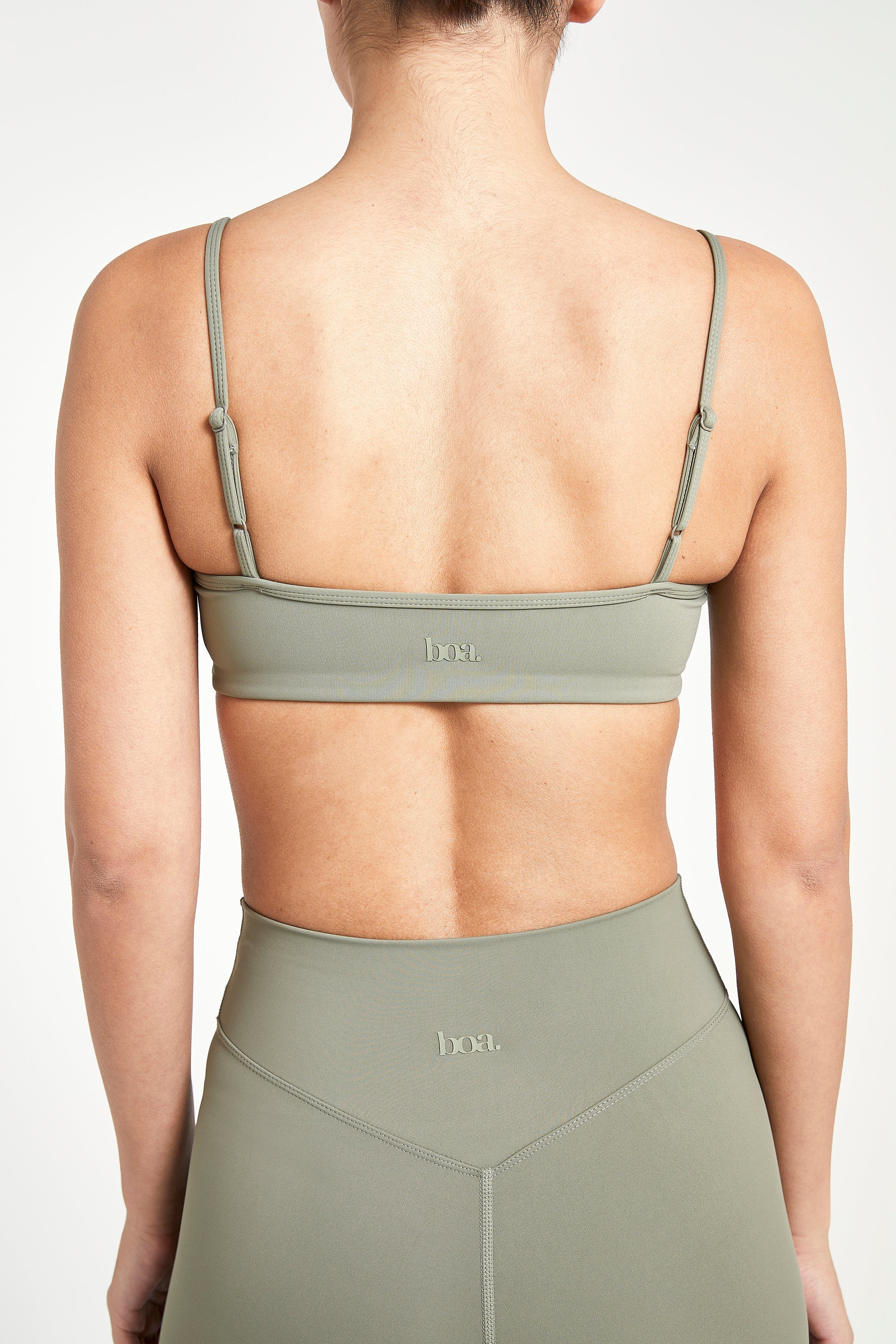 Base Sculpting Cami Bra - Olive