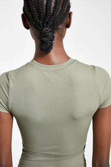 Base Sculpting T Shirt - Olive