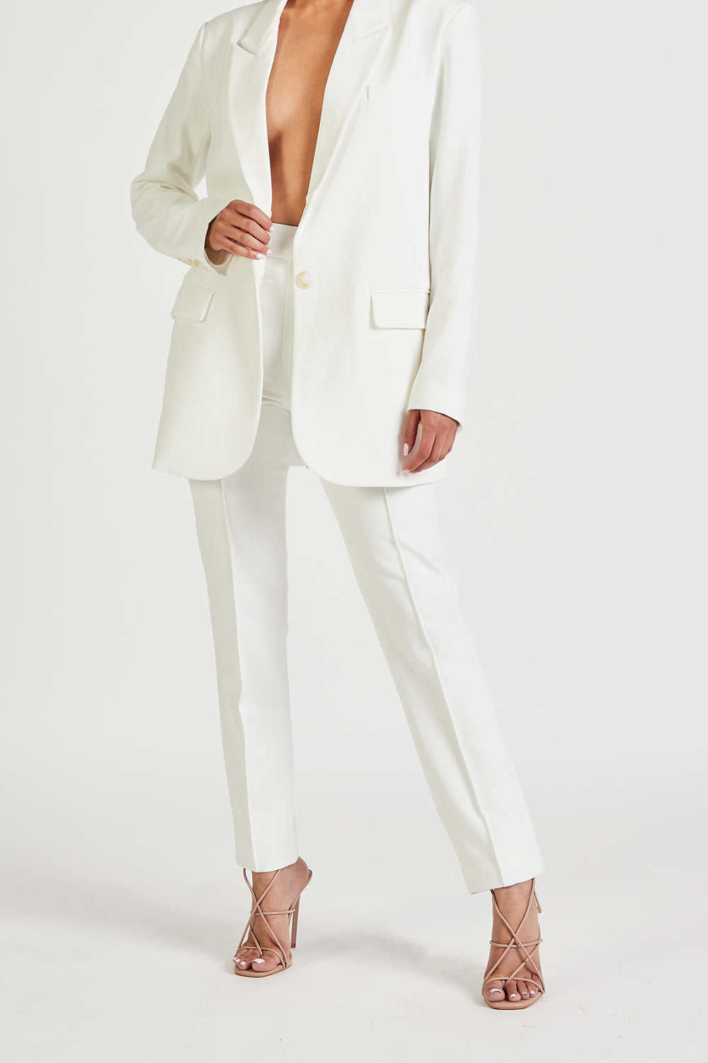 Boyfriend Blazer - Ivory